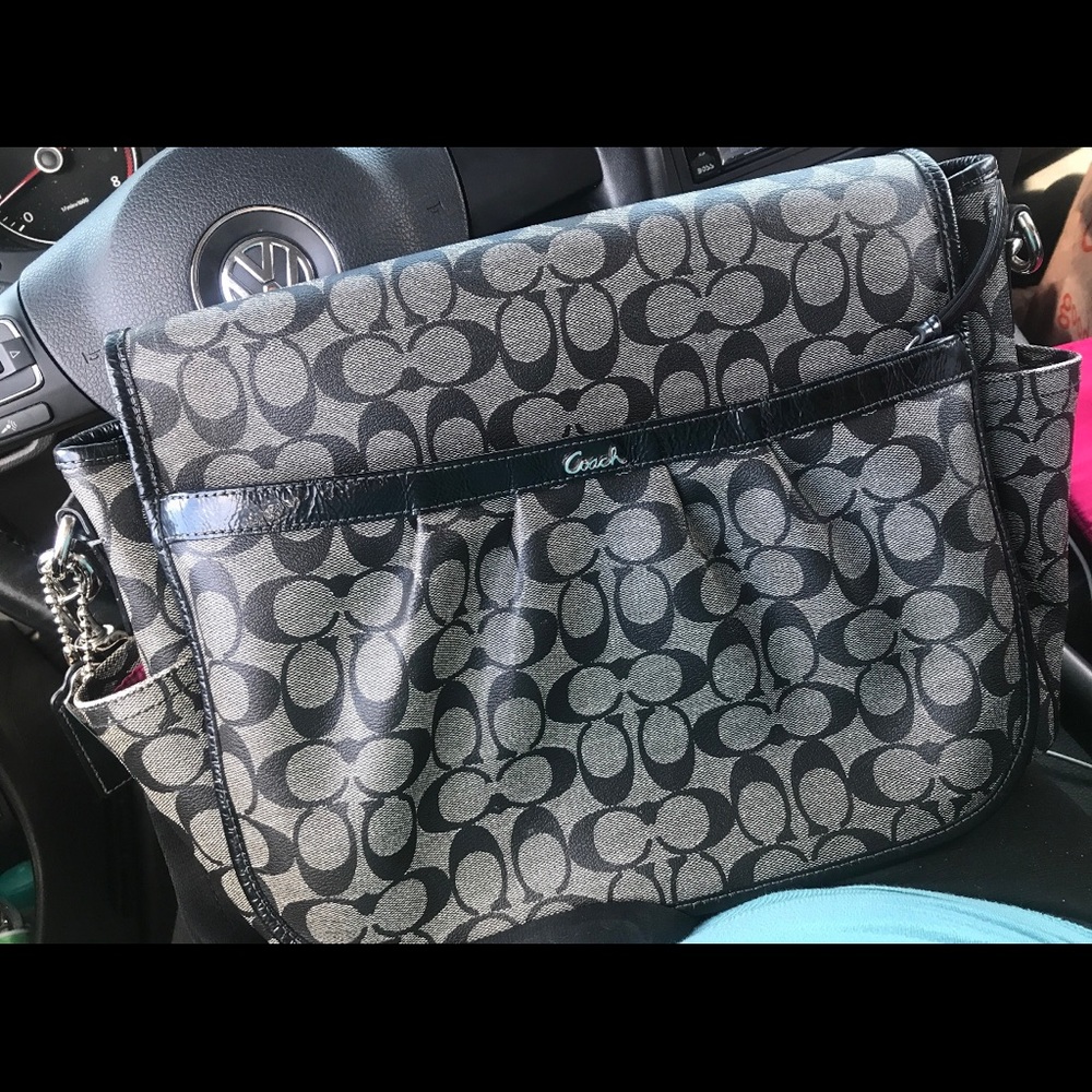 Coach diaper bag